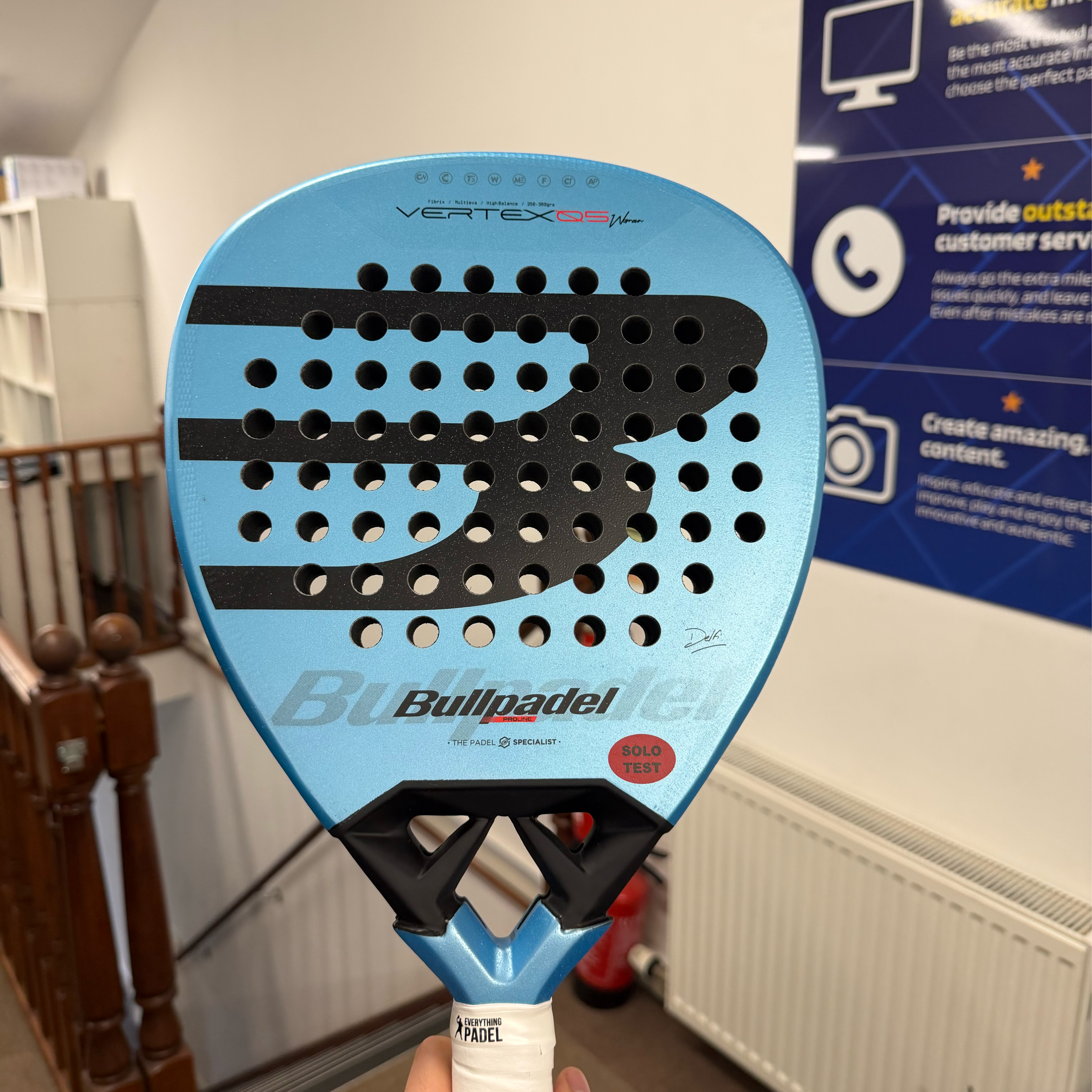 Bullpadel Vertex 05 W Tester - condition photo 1