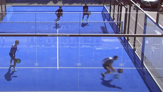 padel positioning tactic