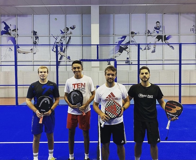 where is padel popular'
