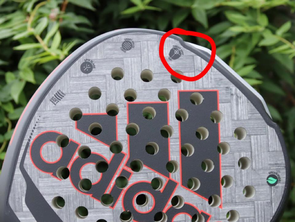 sweet spot on your padel racket,
