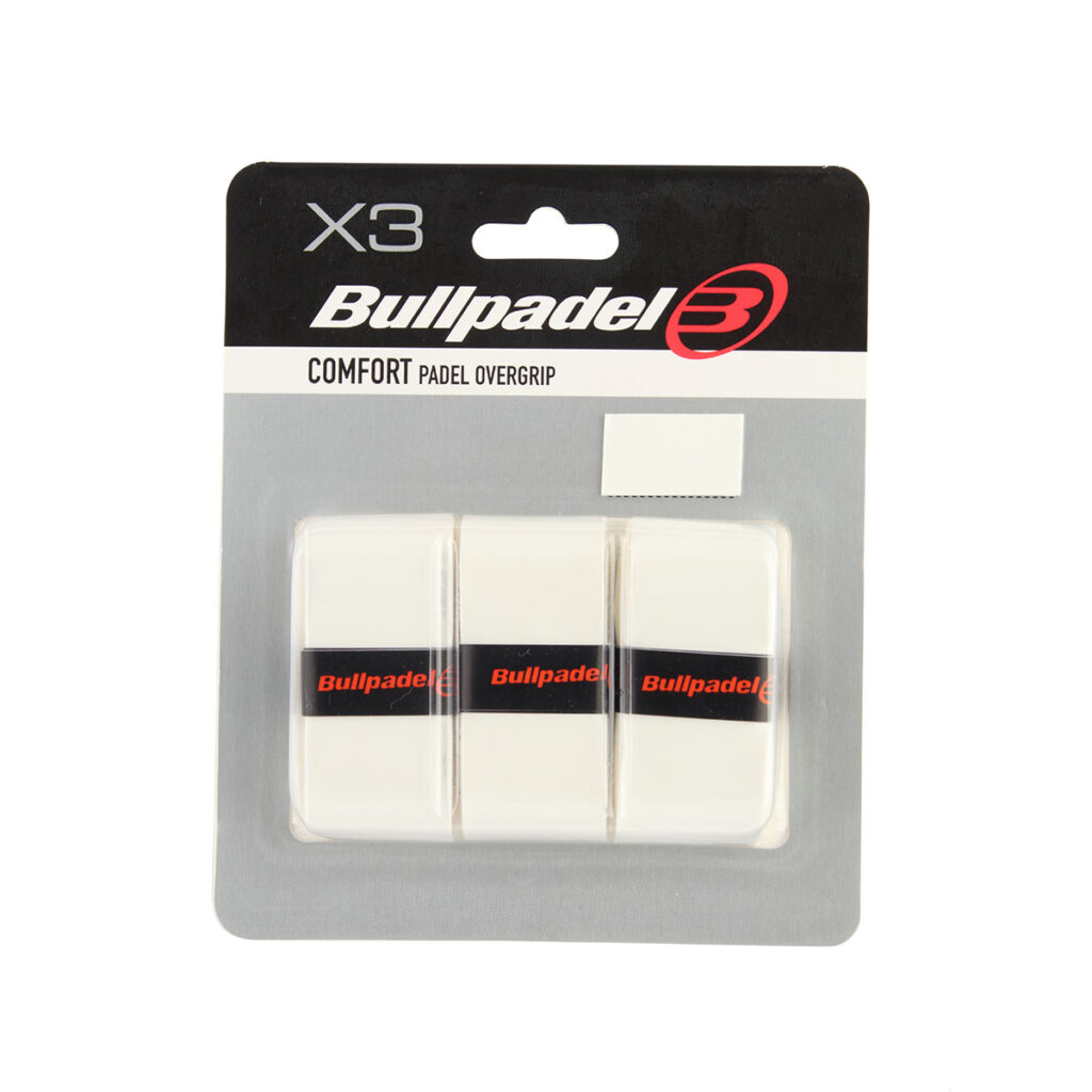 Bullpadel Comfort Over Grips (White)
