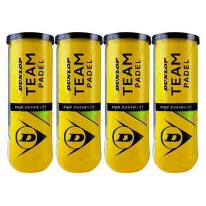 Dunlop Team Padel Balls (Dozen)