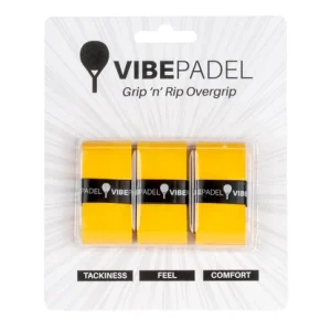 VIBEPADEL Orange Grip 'n' Rip Overgrips