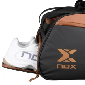 NOX Luxury Padel Bag Black Brown - Image 4