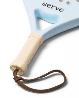 SERVE Pastel Blue Padel Racket - Image 2