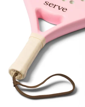 serve pastel pink padel racket
