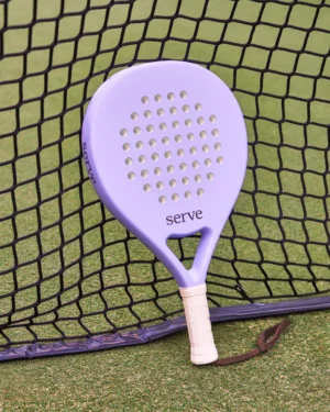 SERVE Pastel Purple Padel Racket - Image 3