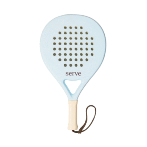 serve pastel blue padel racket