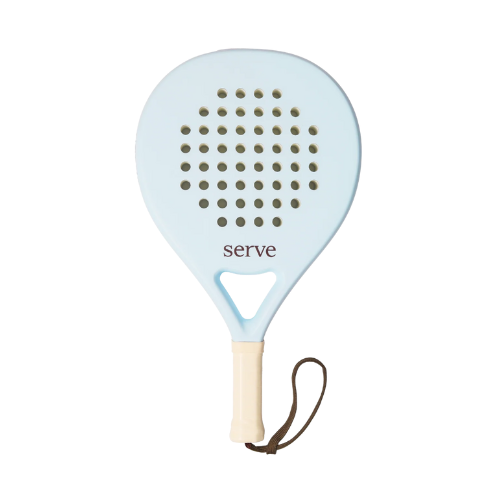 serve pastel blue padel racket