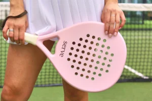 serve pastel pink padel racket