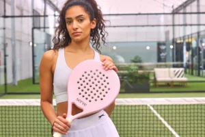 serve pastel pink padel racket