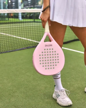 serve pastel pink padel racket