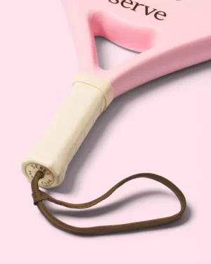 serve pastel pink padel racket