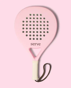 serve pastel pink padel racket
