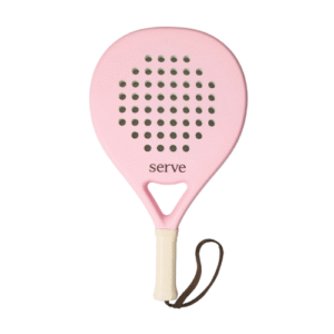 serve pastel pink padel racket
