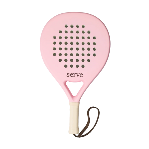 serve pastel pink padel racket