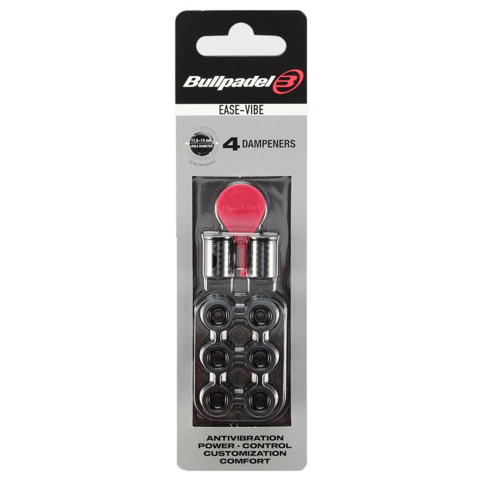 Bullpadel Vibration Dampeners Black