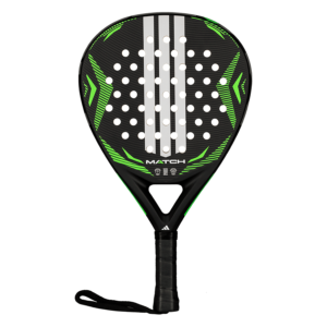 adidas Match Black/Green Padel Racket 2026