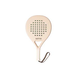 SERVE Cream Padel Racket