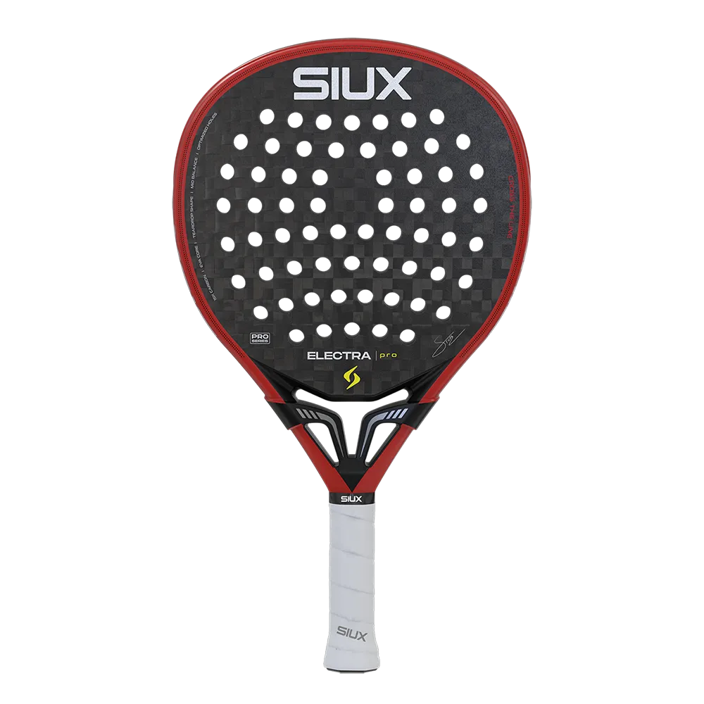 Siux Electra Pro Padel Racket Fire Red 2026